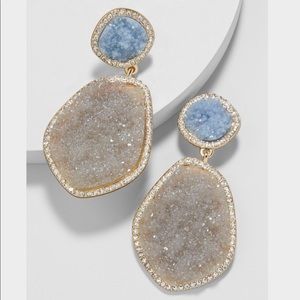 BaubleBar Druzy Drop Earrings